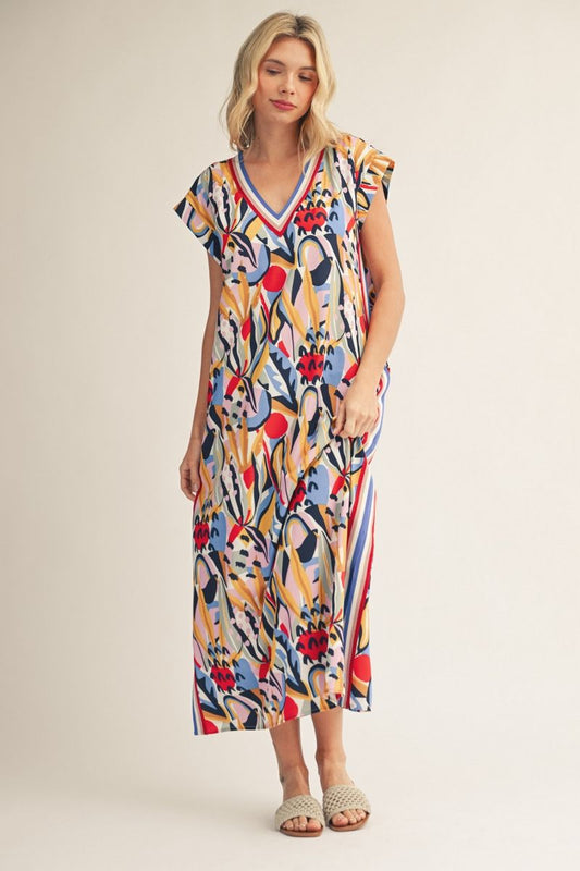 Banded Midi Dress