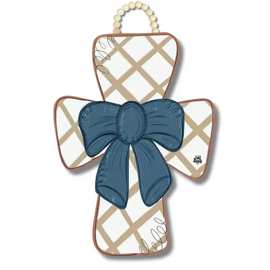 Mocha Cross Doorhanger