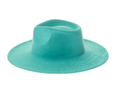 Vegan Suede Rancher Hat Camel