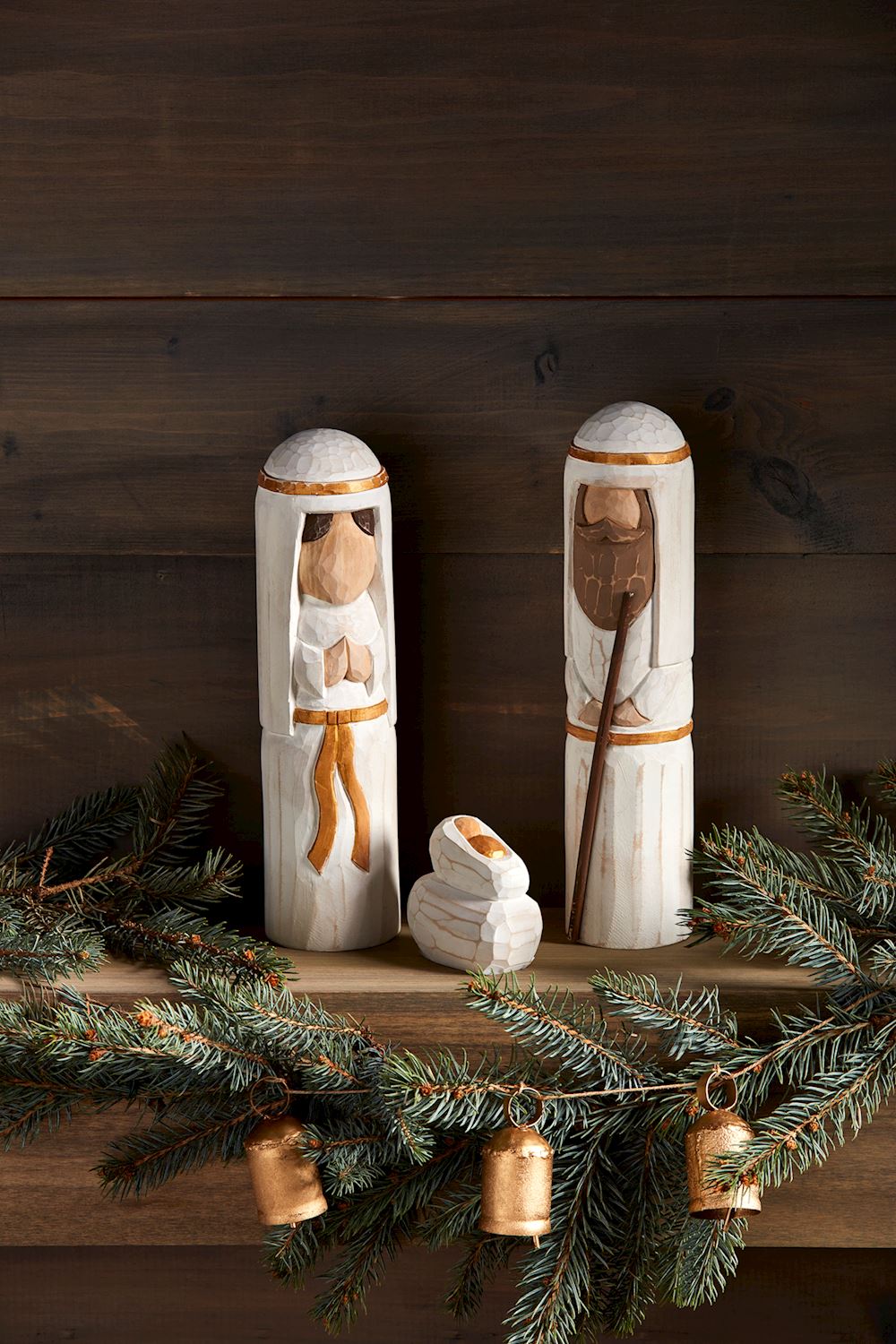 Nativity Carved Sitter Set