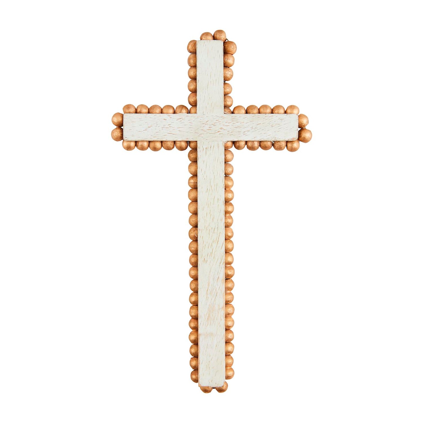 Gold Bead Cross Medium