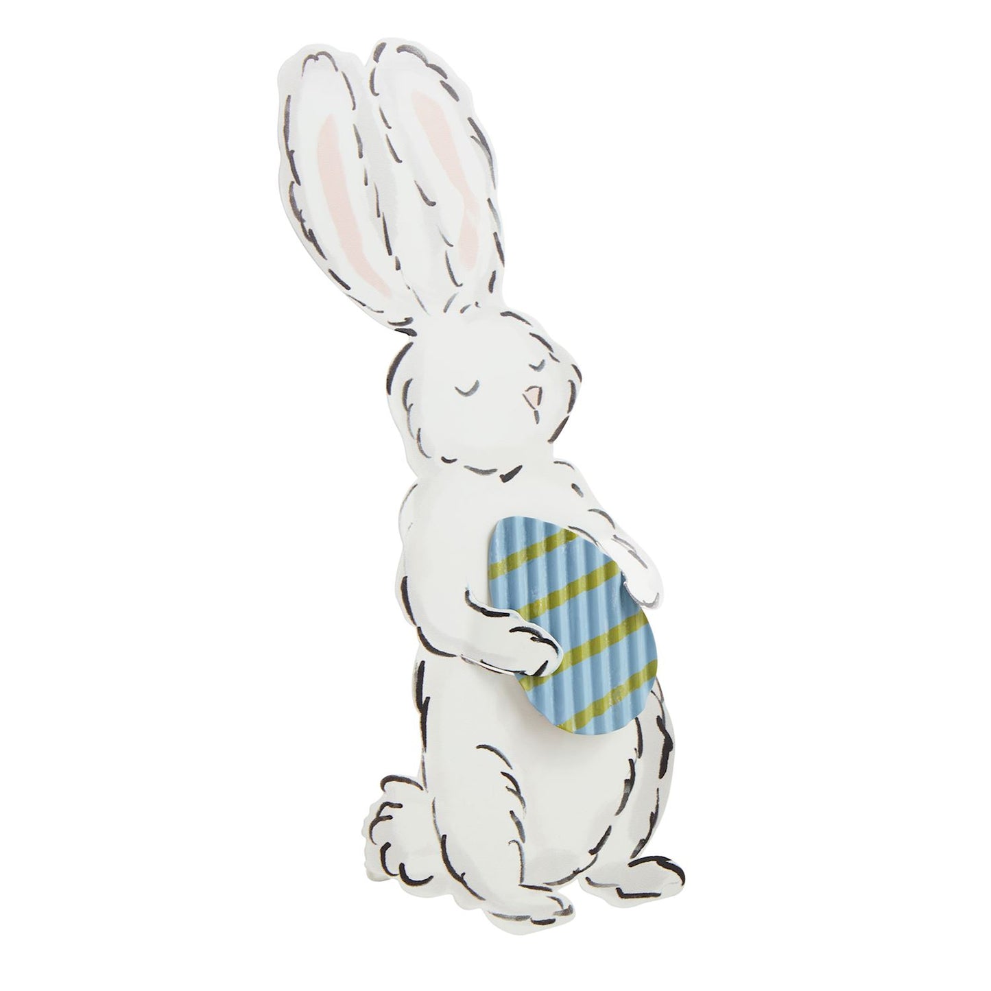 Tin Egg Bunny Sitter