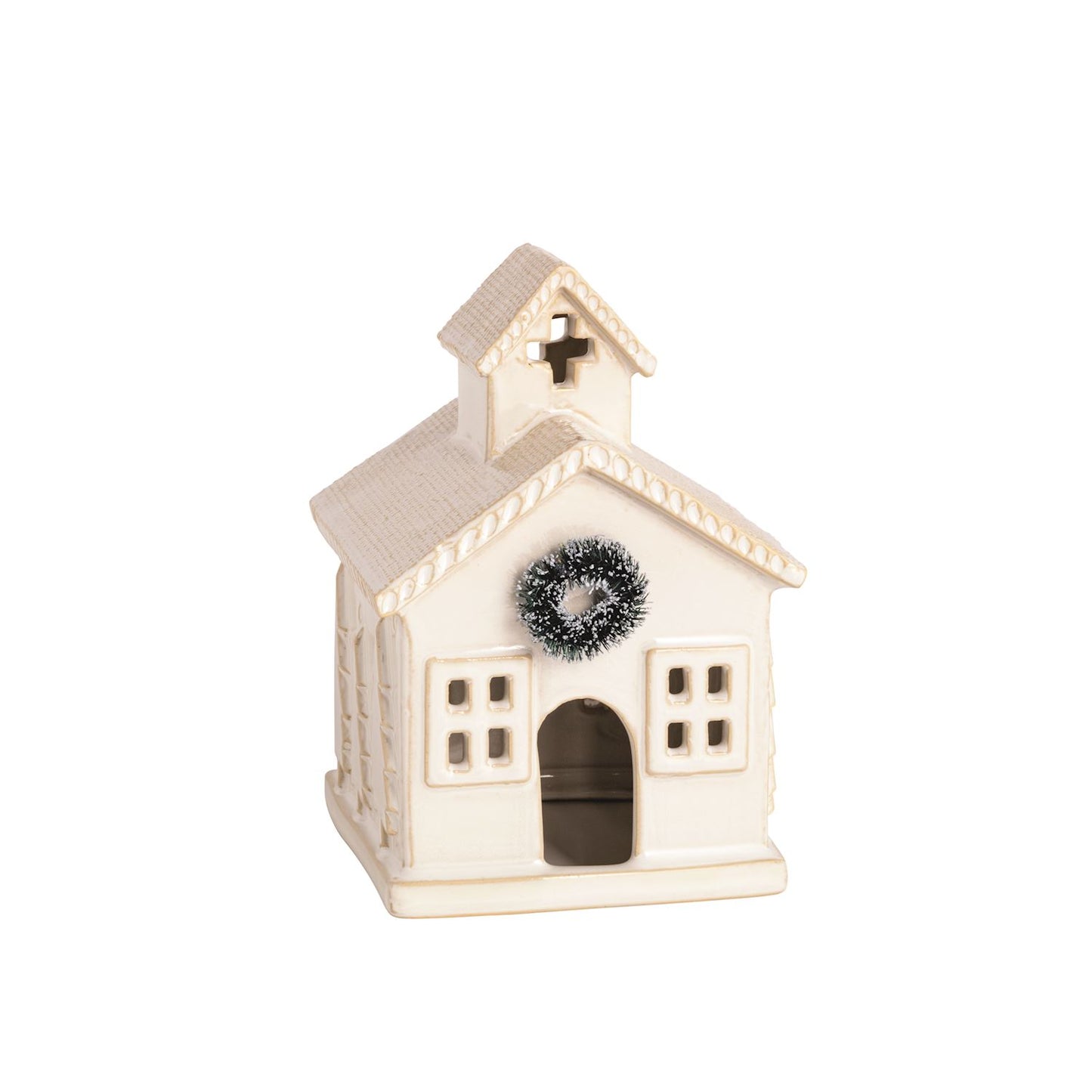 Small Ceramic church sitter