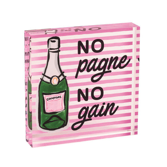 Acrylic Champagne Sign