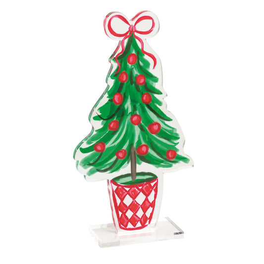 Large Topiary Acrylic Sitter
