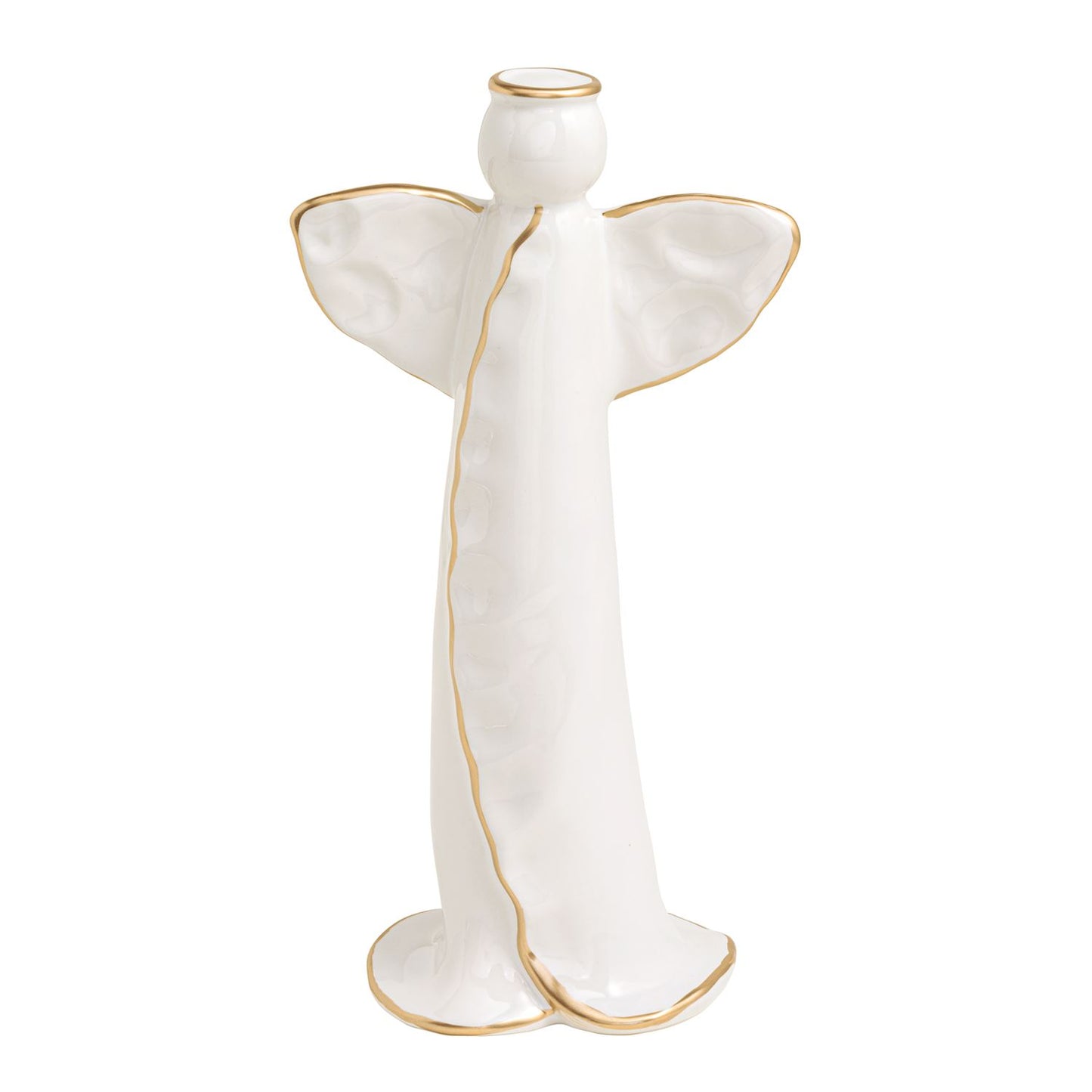 Small Gold Detail Ceramic Angel