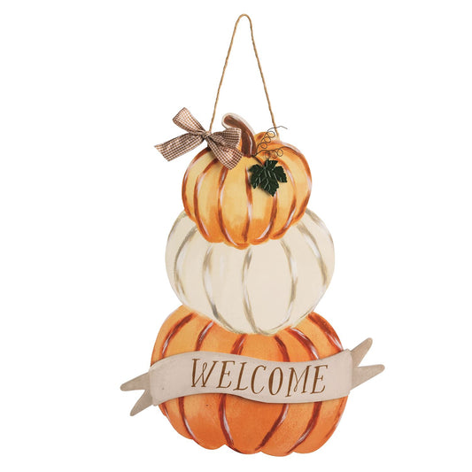 Pumpkin Stack Door Hanger