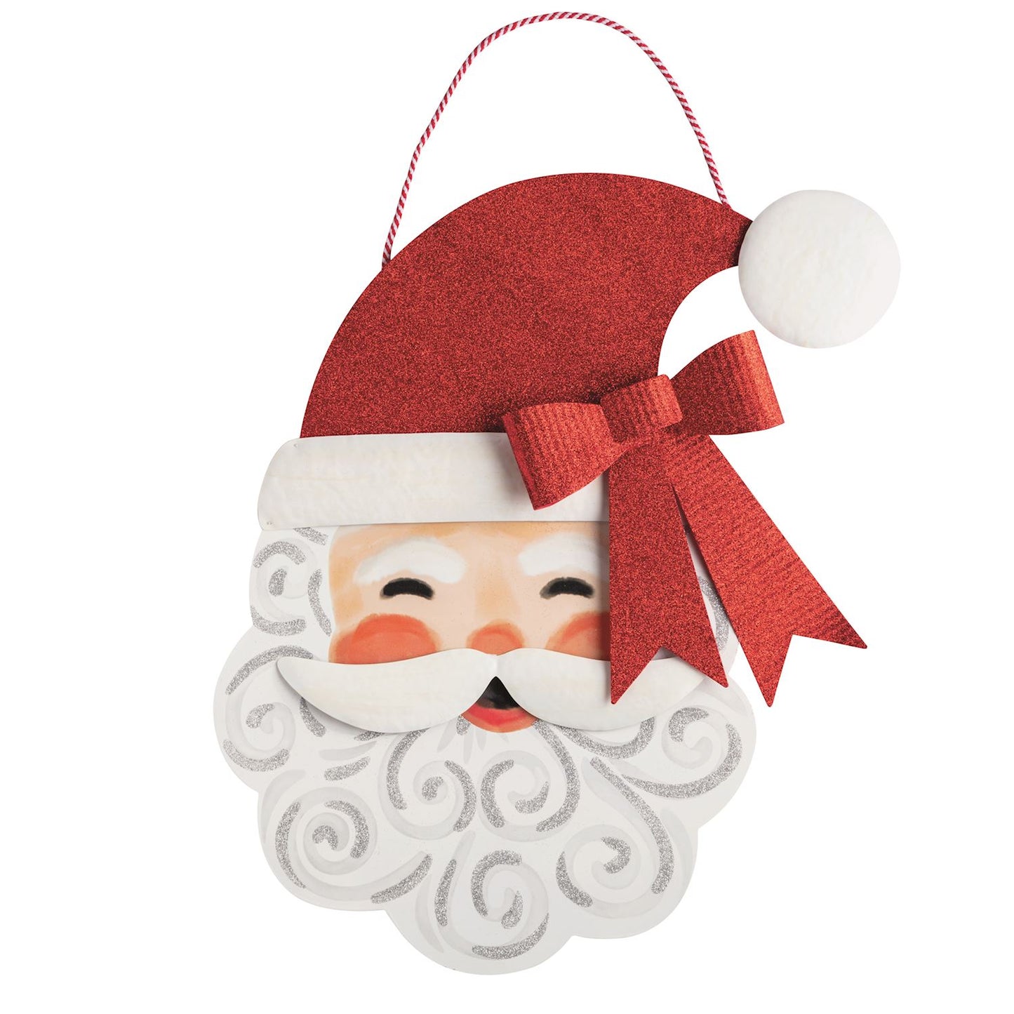 Santa Bow Door Hanger