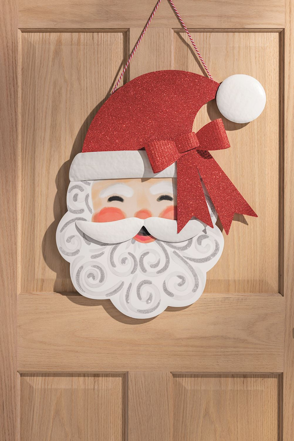Santa Bow Door Hanger