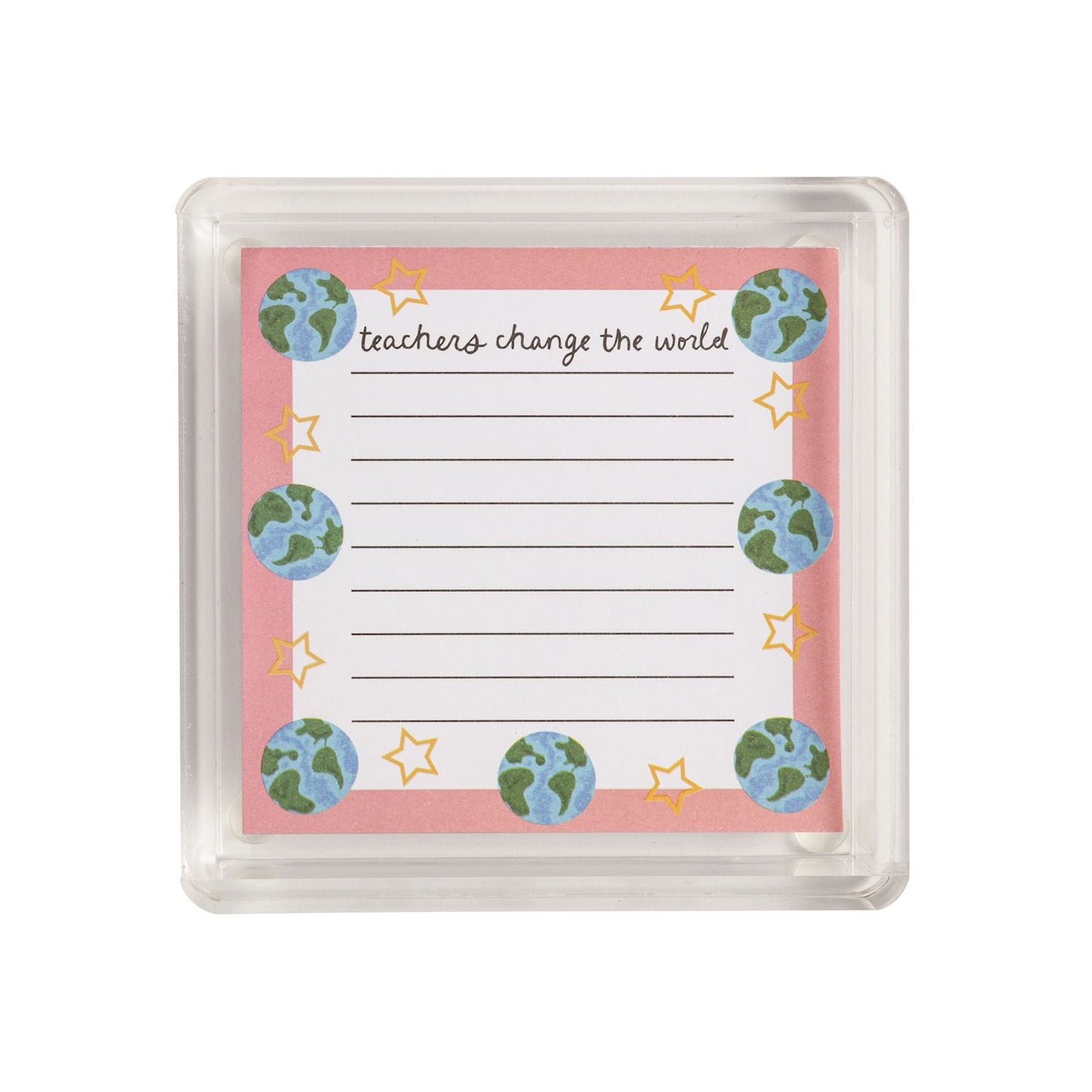 Earth Teacher Notepad Set