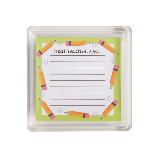 Pencils Teacher Notepad Set