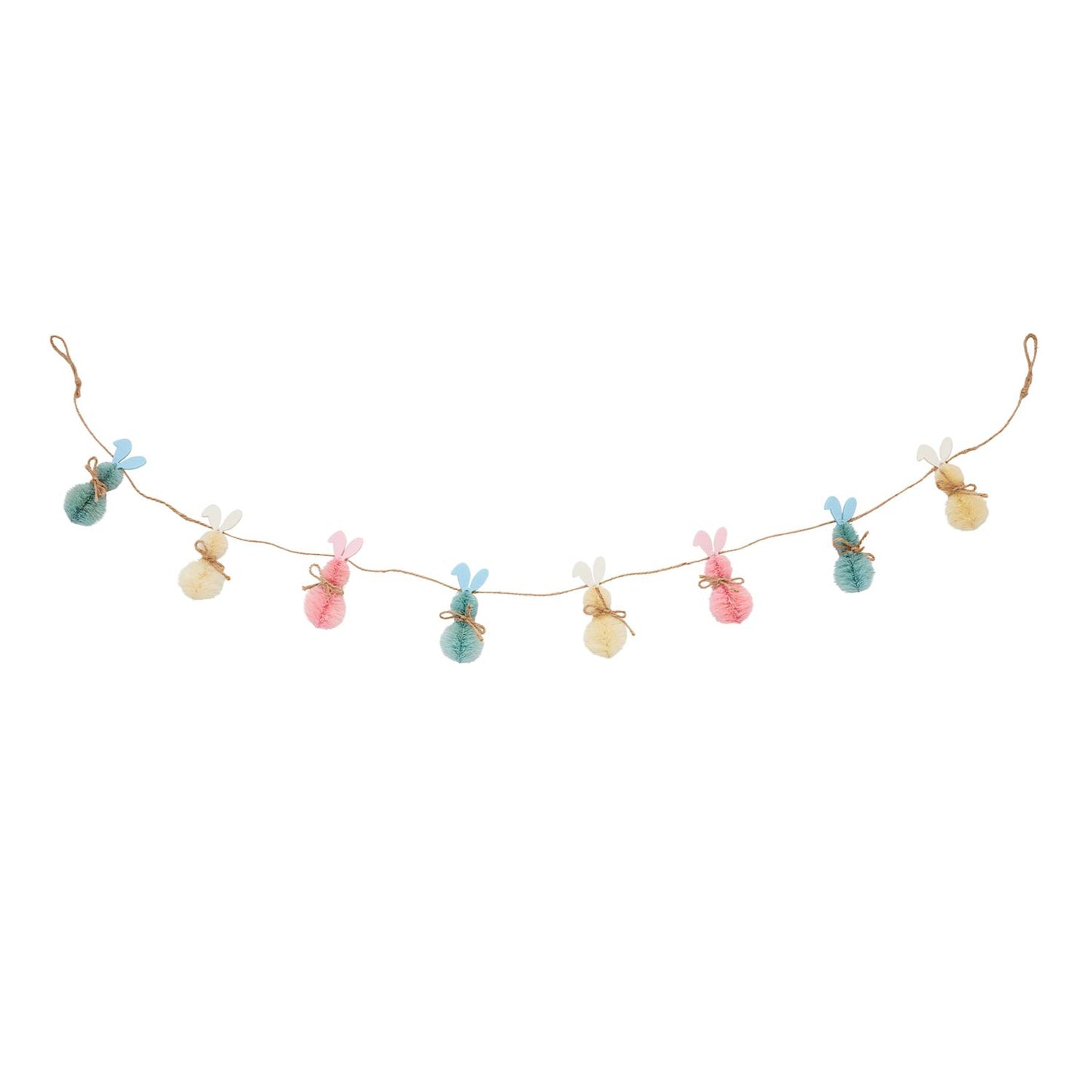 Bottle Brush Bunny Garland