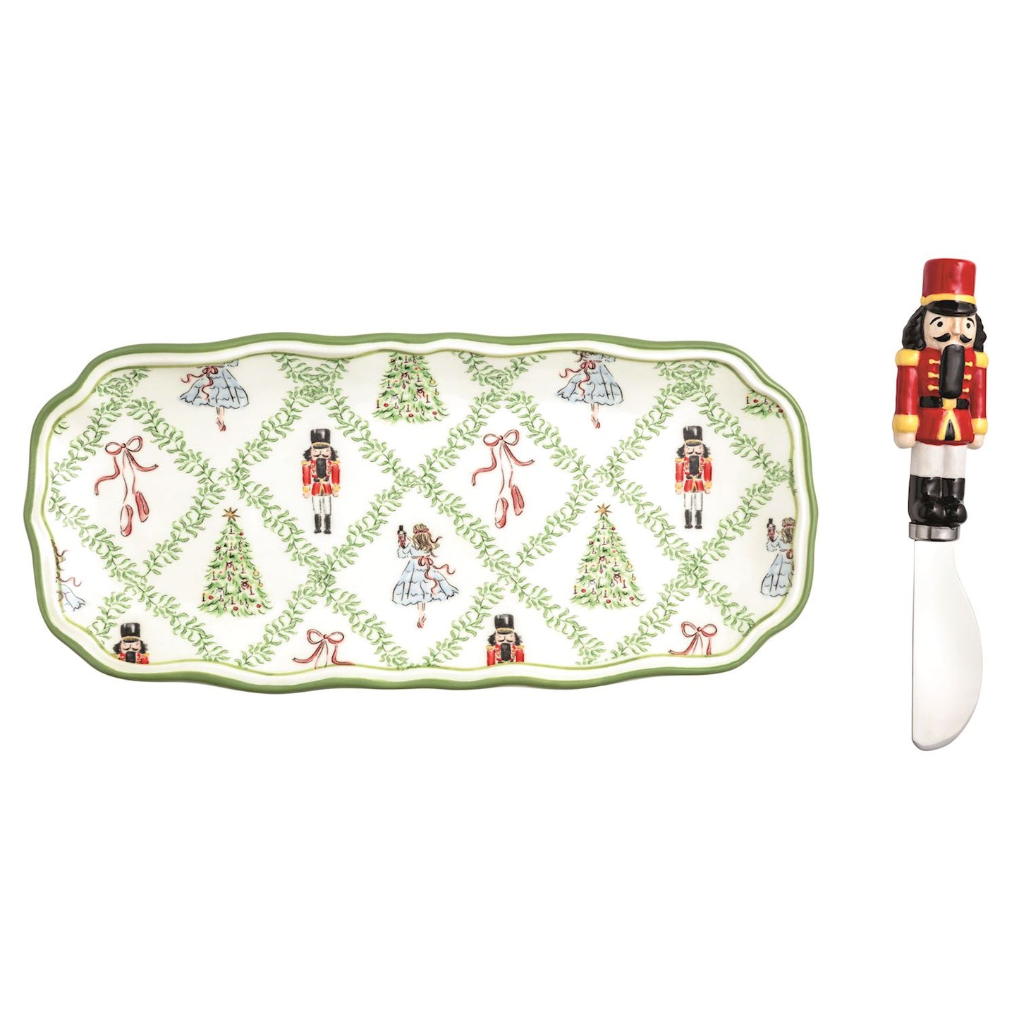 Lattice Nutcracker Everything Dish Set