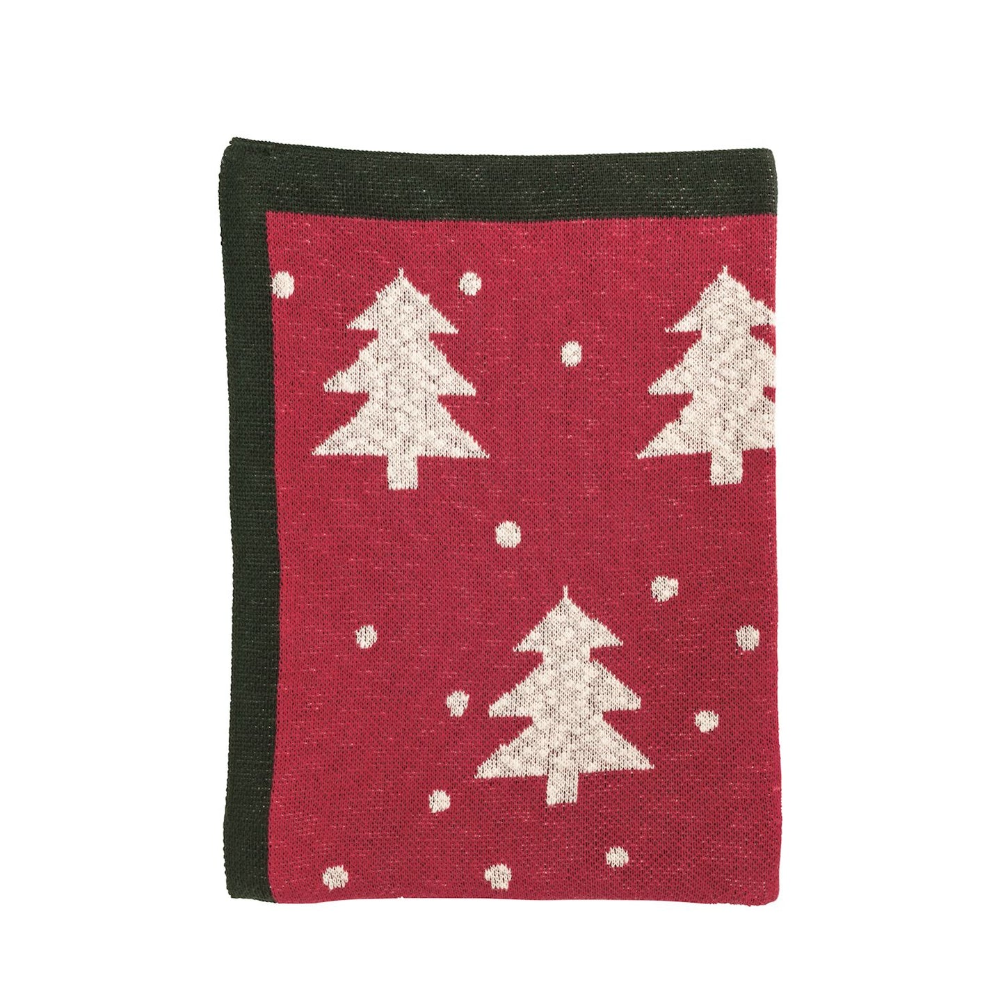 Tree Knit Throw Blanket