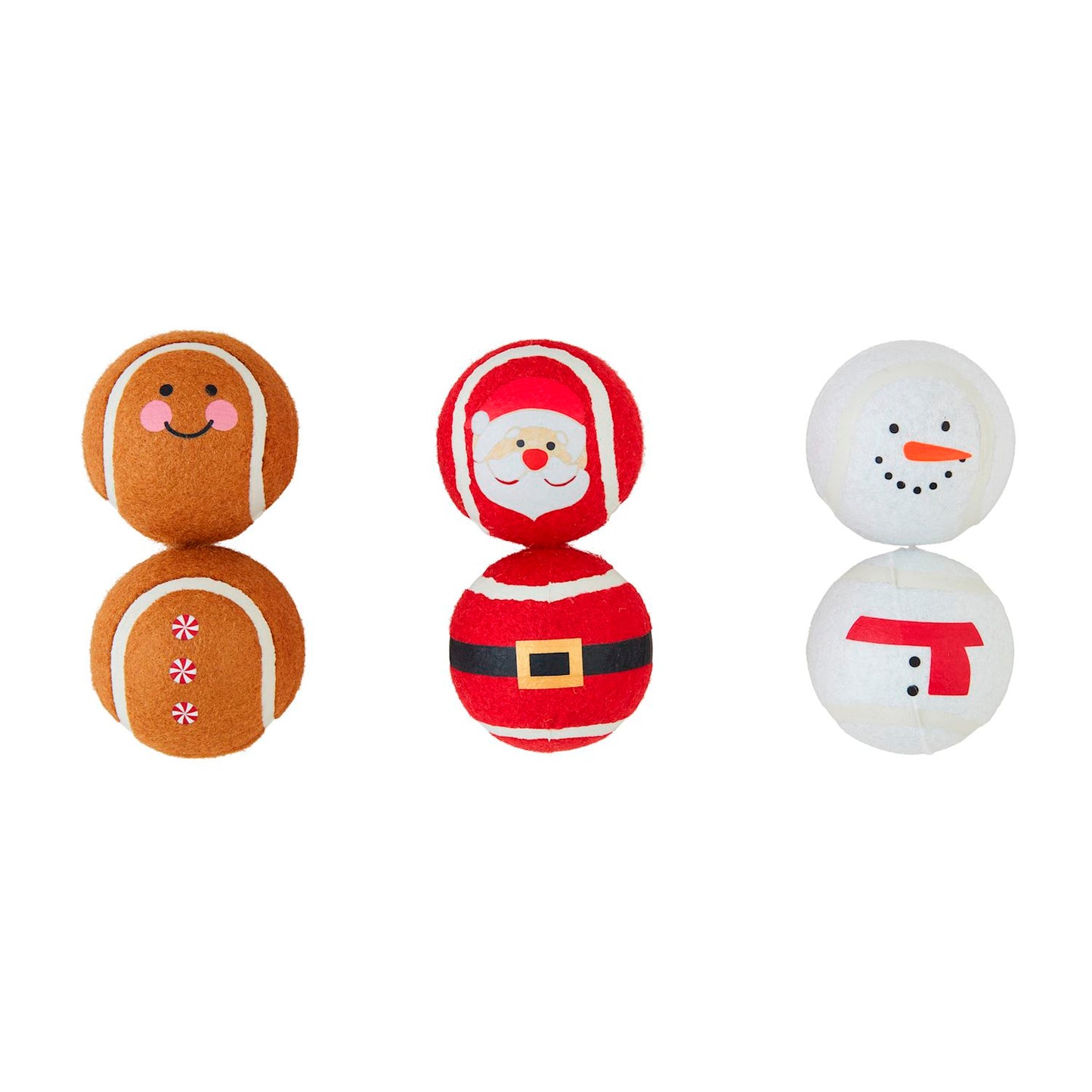 Christmas Character Tennis Ball Set
