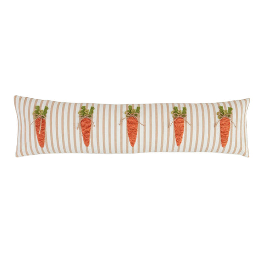 Long Carrot Easter Pillow