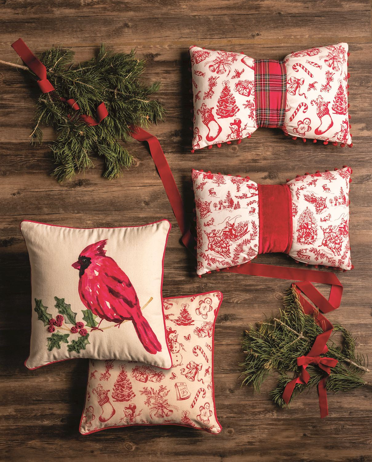 Cardinal Pillow