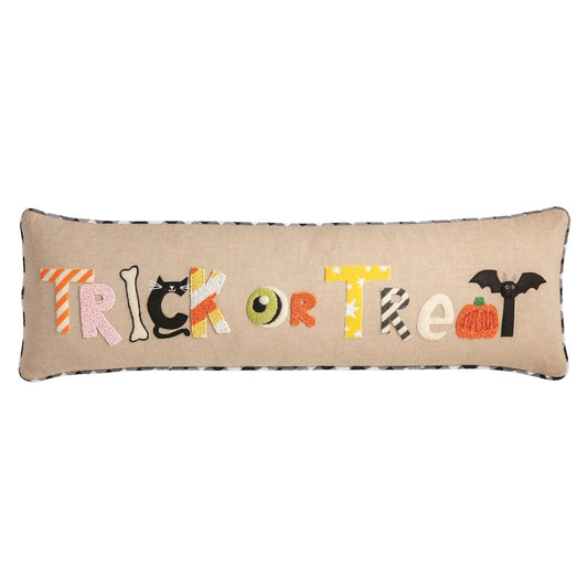 Trick Or Treat Long Pillow