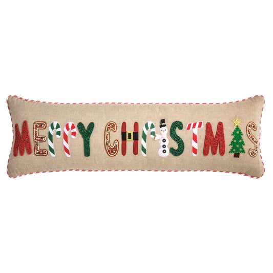Merry Christmas Long Pillow