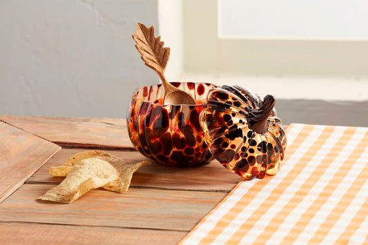 Tortoise Pumpkin Tidbit Serving Set