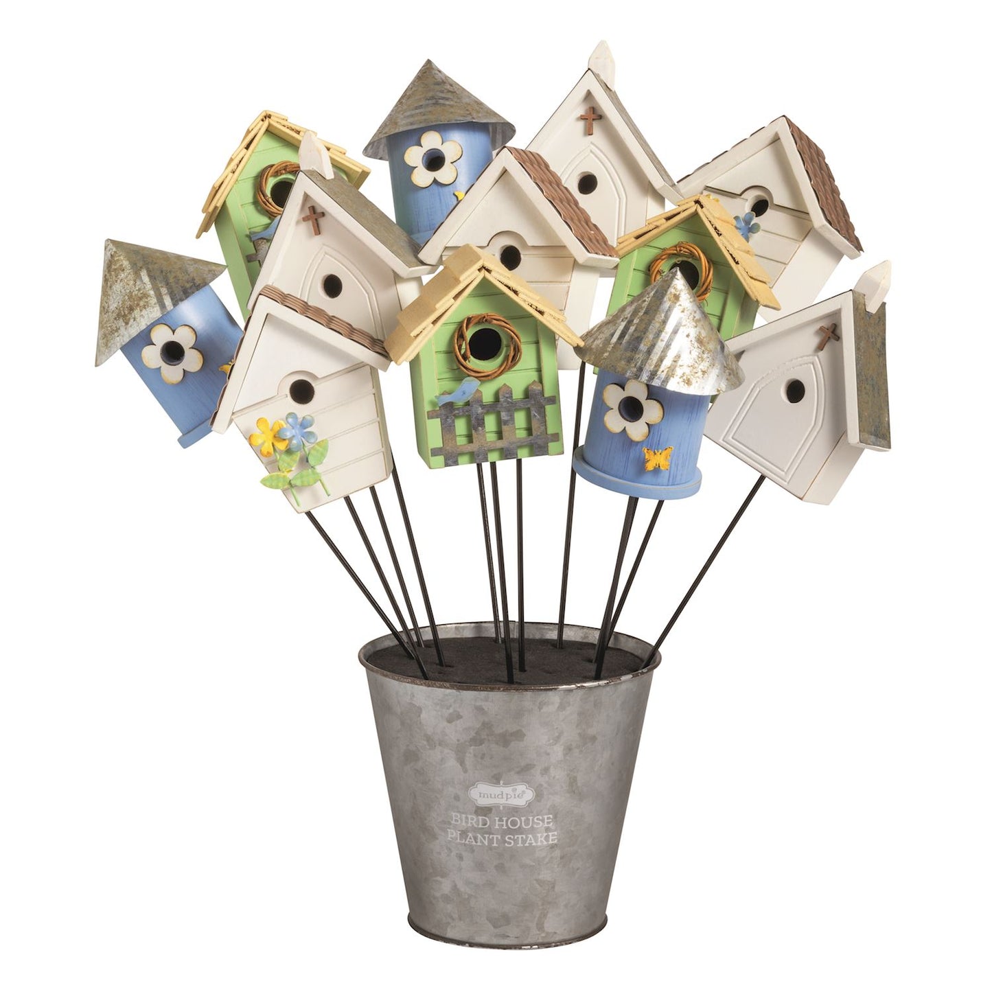 Bird House Plant Stakes-4a