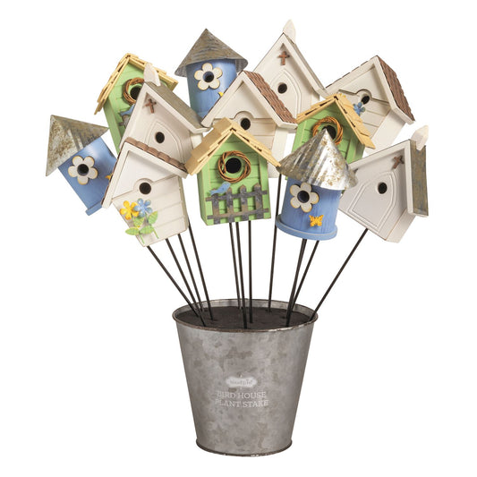 Bird House Plant Stakes-4a