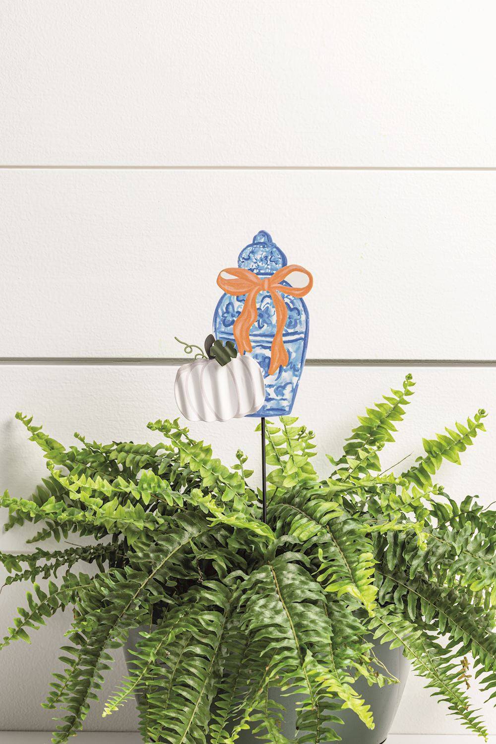 Pumpkin Topiary Garden Stakes