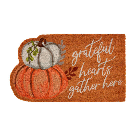 Pumpkin Welcome Mat