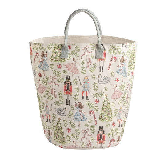 Tossed Pattern Nutcracker Tote