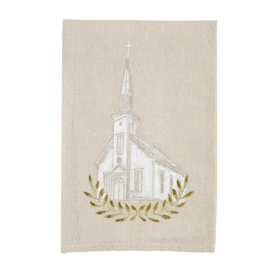 Church Painted Towel