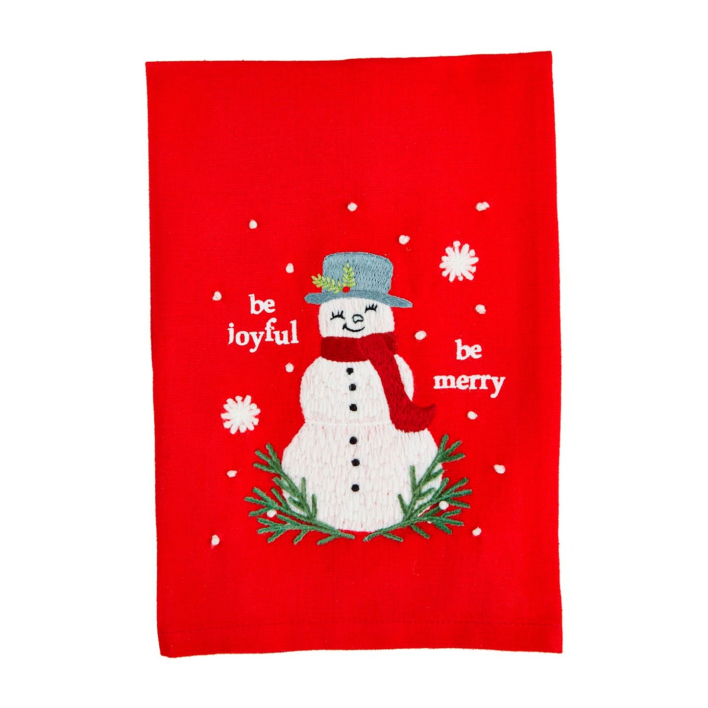 Christmas Embroidered Towel