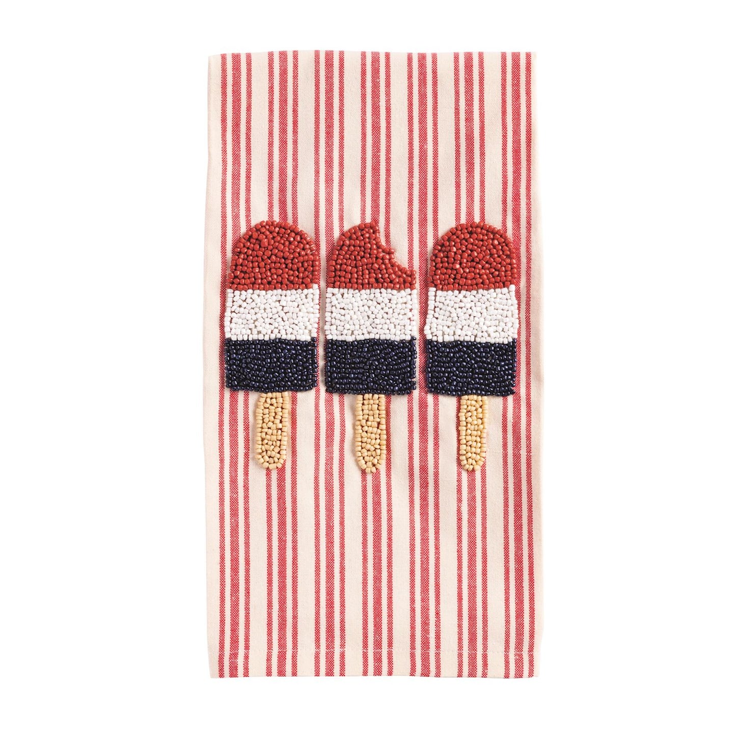 Ice Pop Beaded Americana Towel