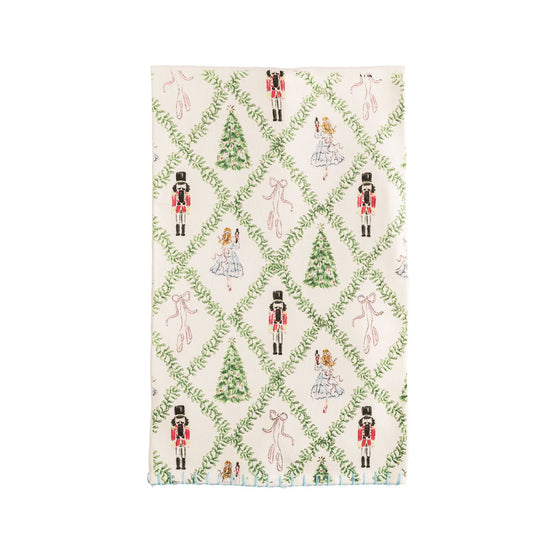 Lattice Nutcracker Towel