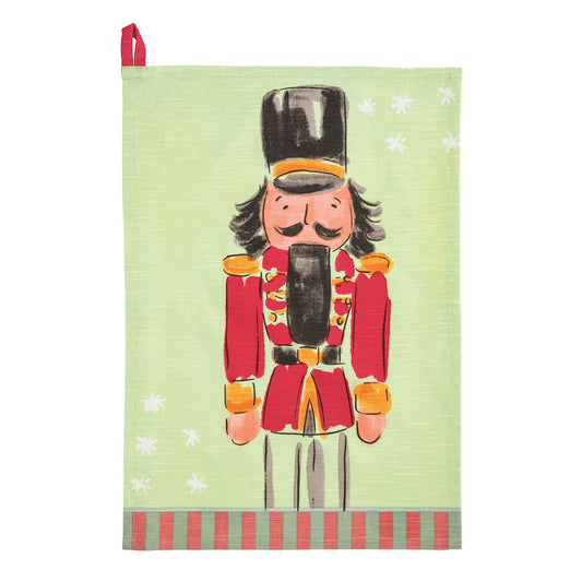 Red Nutcracker Stripe Hem