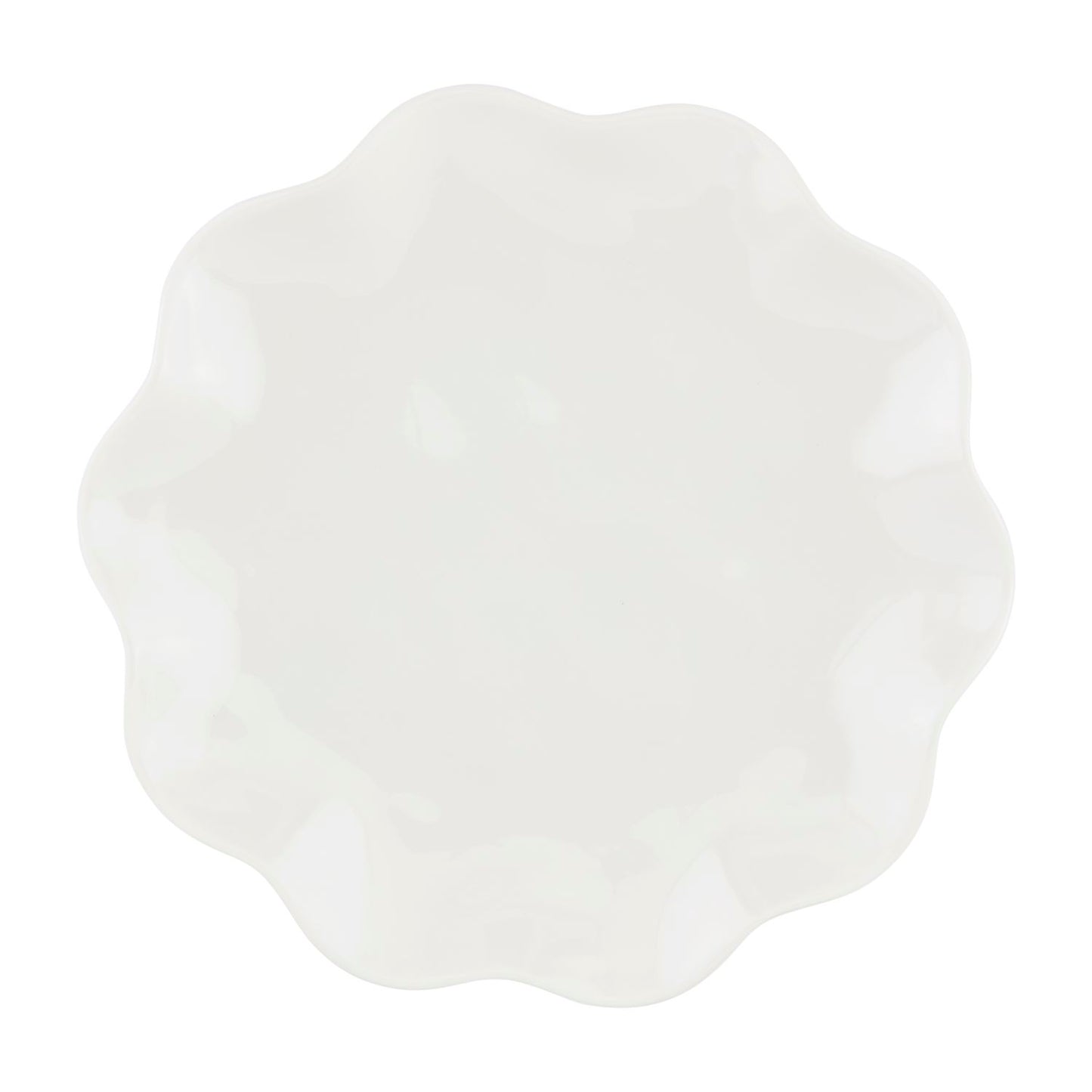 Ruffle Melamine Plate 7.5"