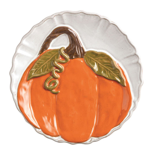 Dark Orange Gather Salad Plate