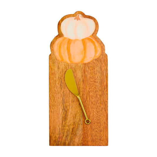 Pumpkin Enamel Gather Board