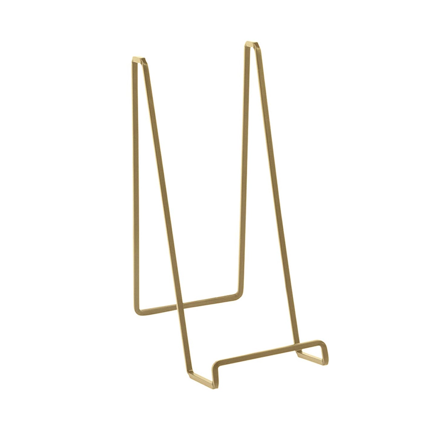 Square Wire Stands: Gold / 4"
