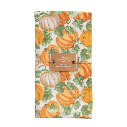 Pumpkin Napkin Set
