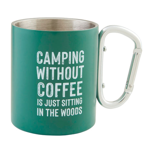 Green Carabiner Mug