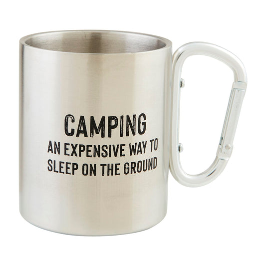 Silver Carabiner Mug