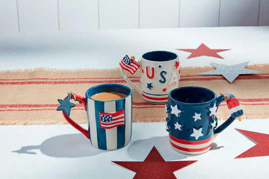 Americana Charm Mugs
