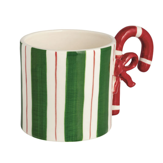 Candy Cane Christmas Mug