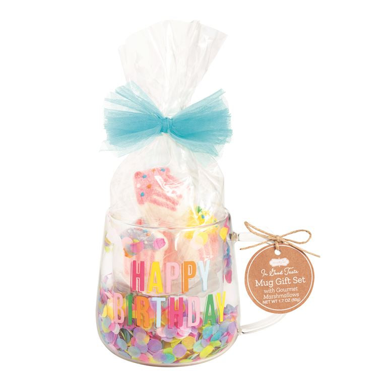 Gourmet Happy Birthday Mug Set