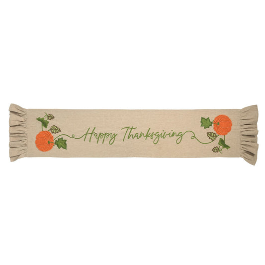 Happy Thanksgiving Beaded Runner