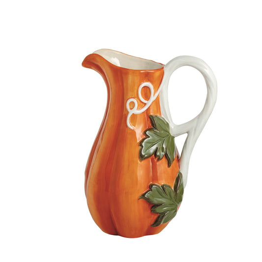 Leaf Handle Gourd Pitcher