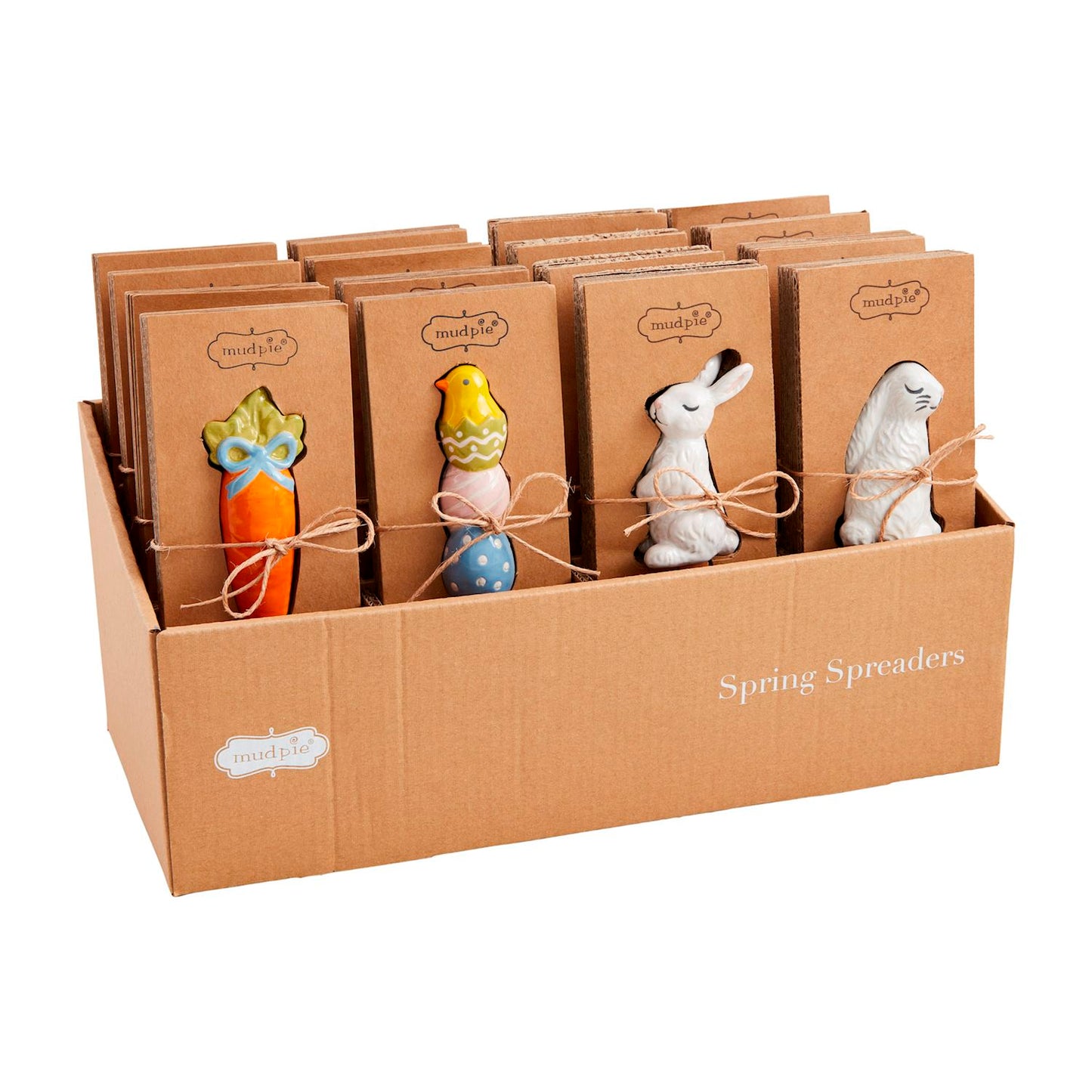 Easter Stoneware Handle Spreaders