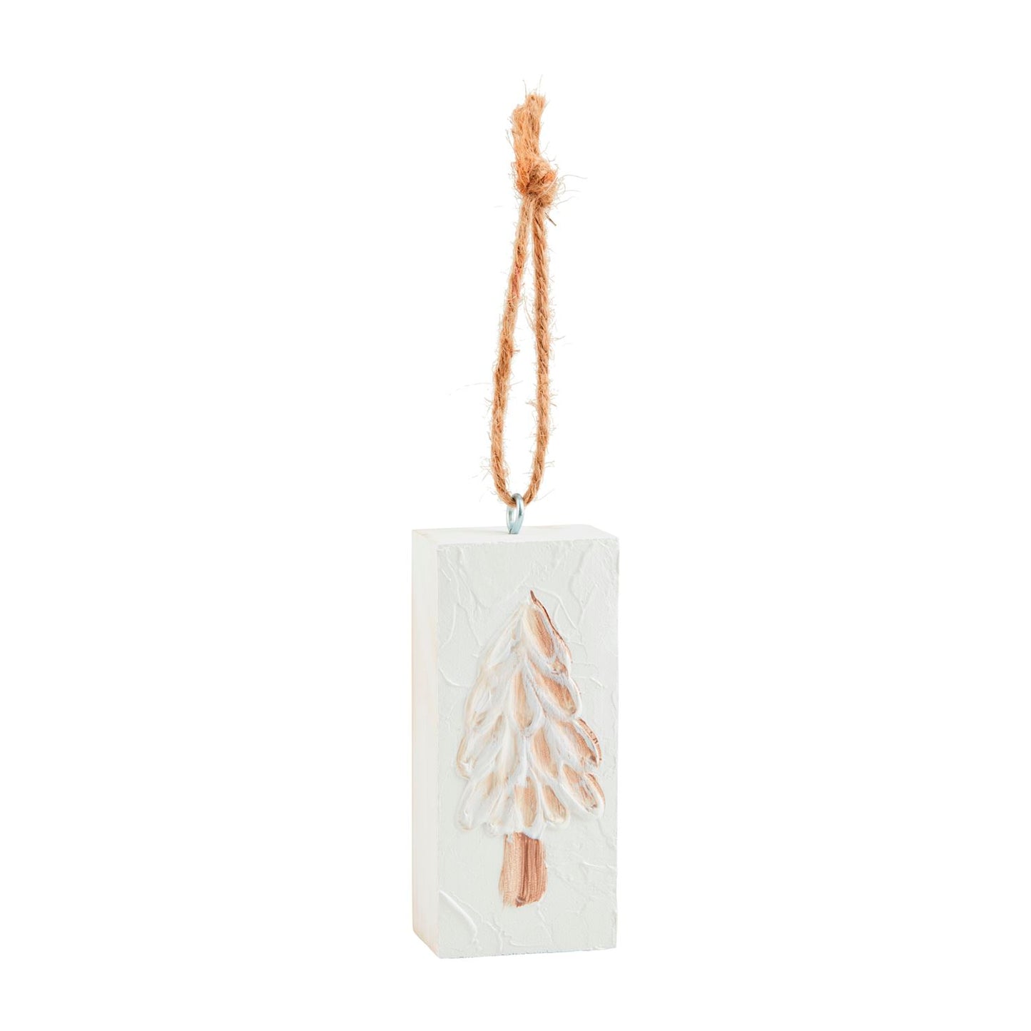 Tree White Christmas Ornament