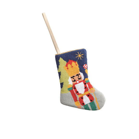 Mini Needlepoint Stocking