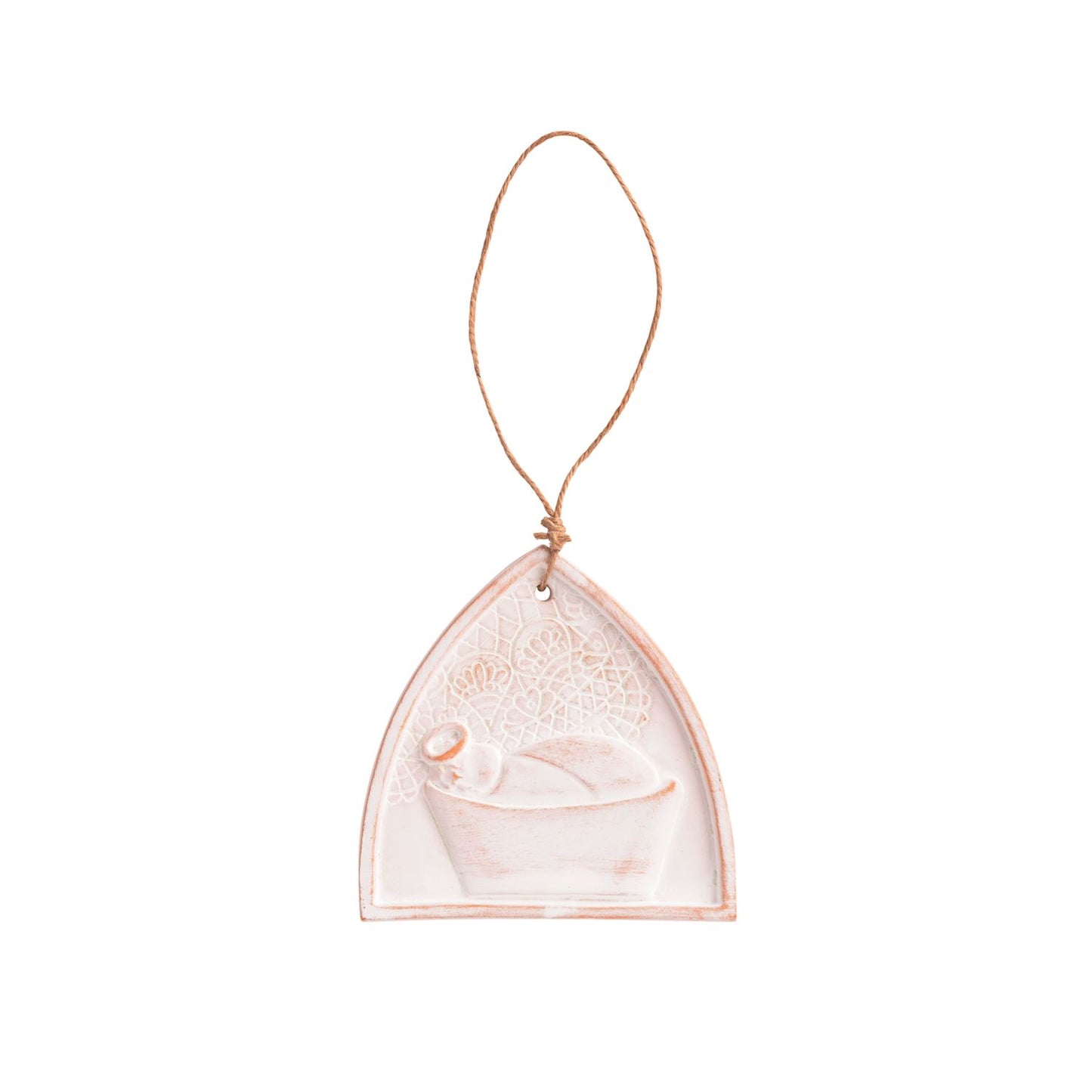 Nativity Lace Ornament